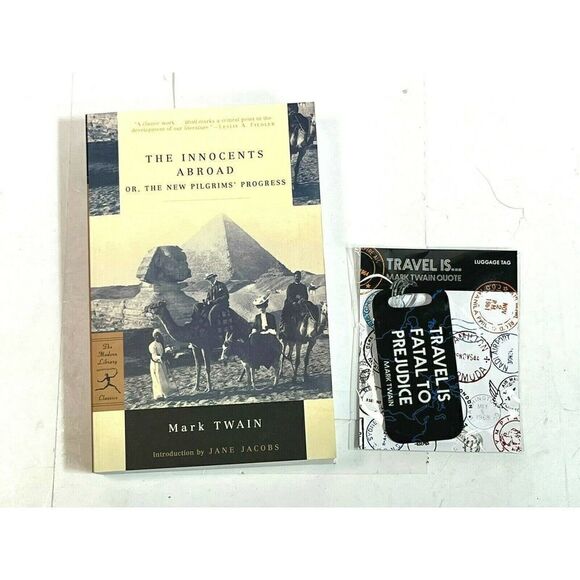 The Innocents Abroad: Or the New Pilgrim's Jane Jacobs New Paperback Luggage Tag - Picture 8 of 8